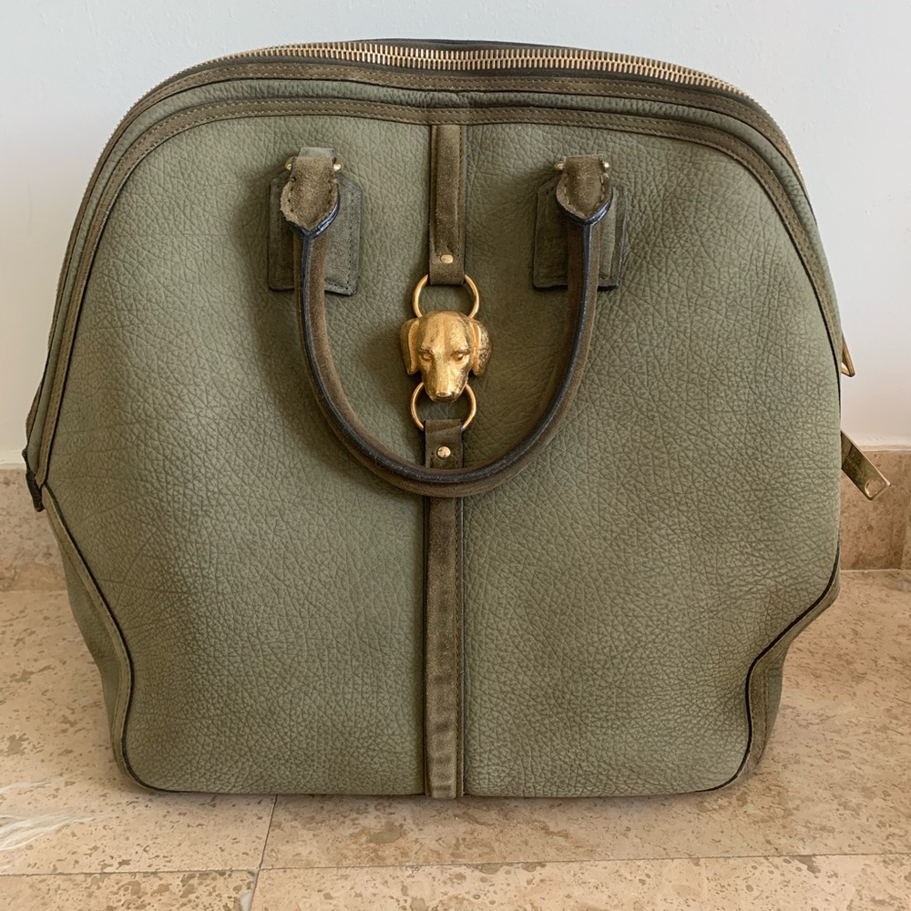 RARE Burberry Prorsum Dog Orchard Bag